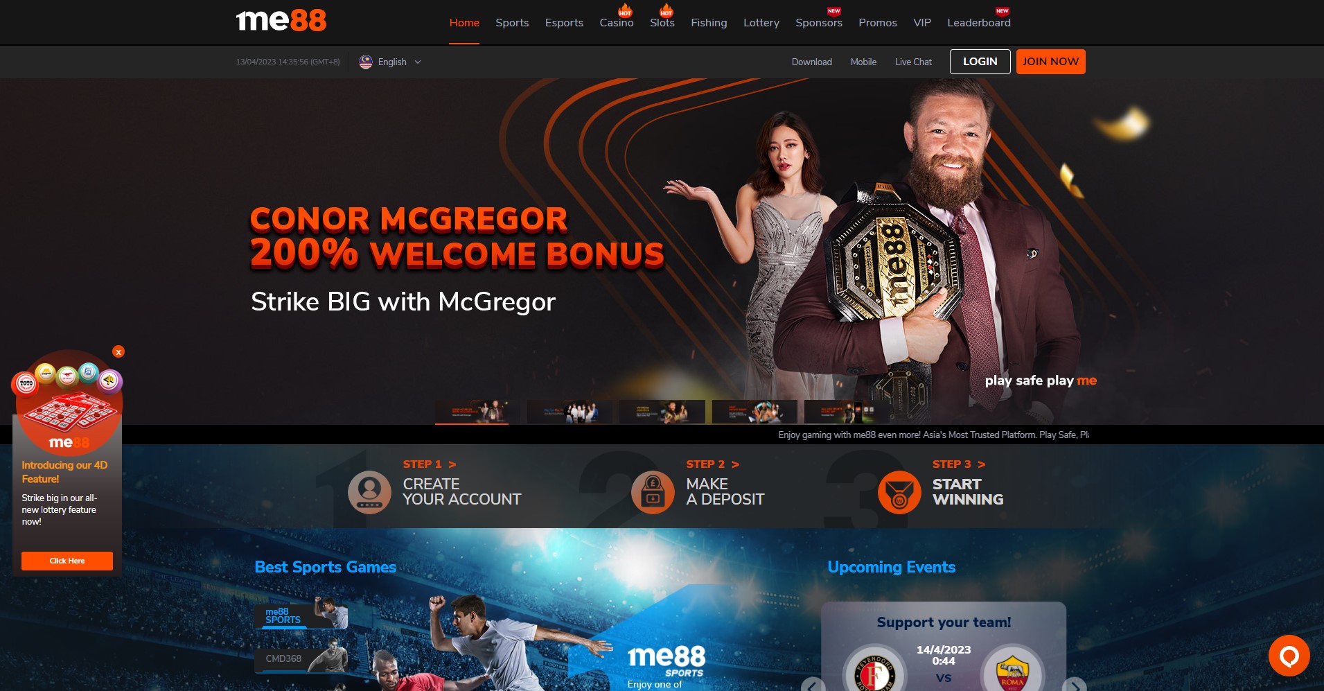 me88 online casino Singapore