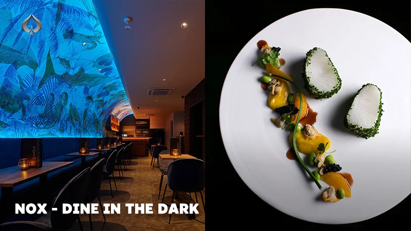 Fine Dining Restaurant in Singapore: NOX Dine in the Dark