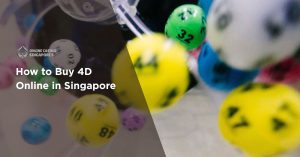Colorful lottery balls spinning in machine representing how to buy 4D online in Singapore securely and conveniently